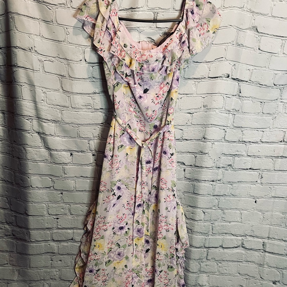 Code x Mode Floral Ruffle Dress. NWT